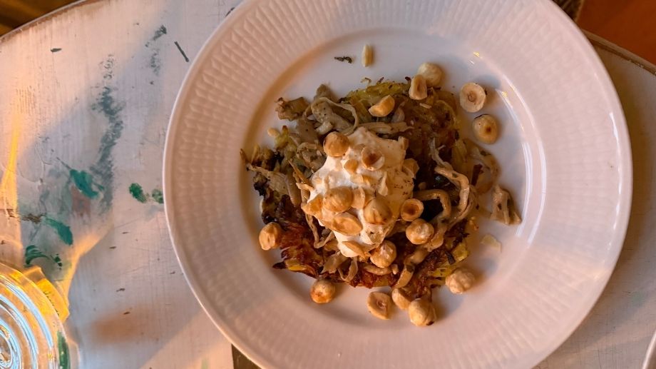 Råraka med ostronskivling & ostkräm