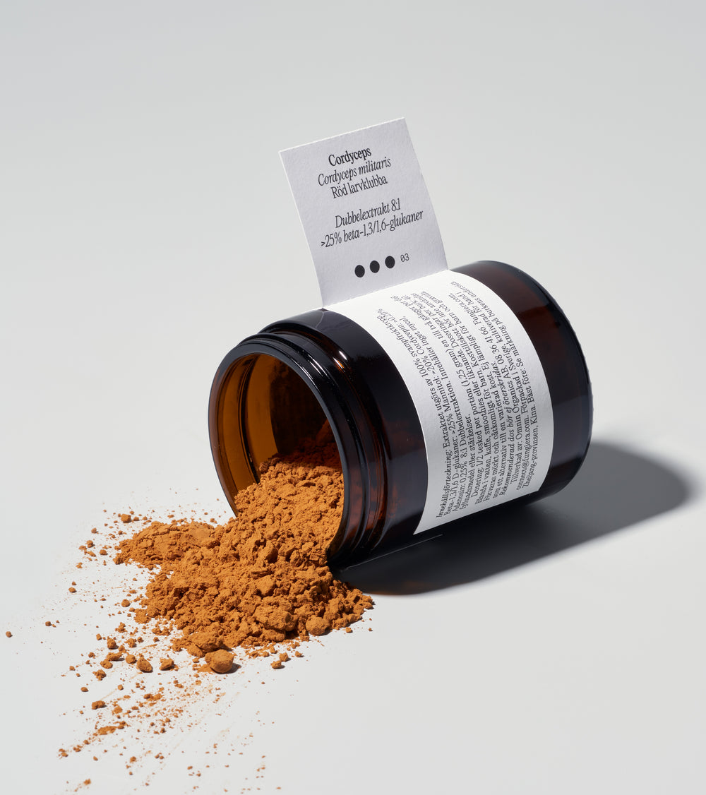 03 Cordyceps svampextrakt Kosttillskott Svamphuset