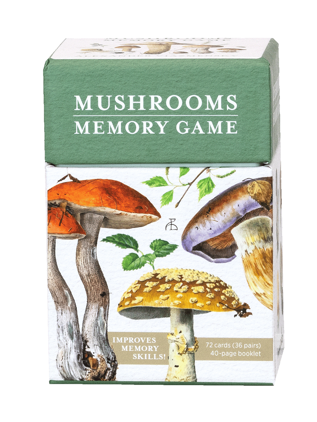 Mushrooms Memorygame Svampbok Svamphuset