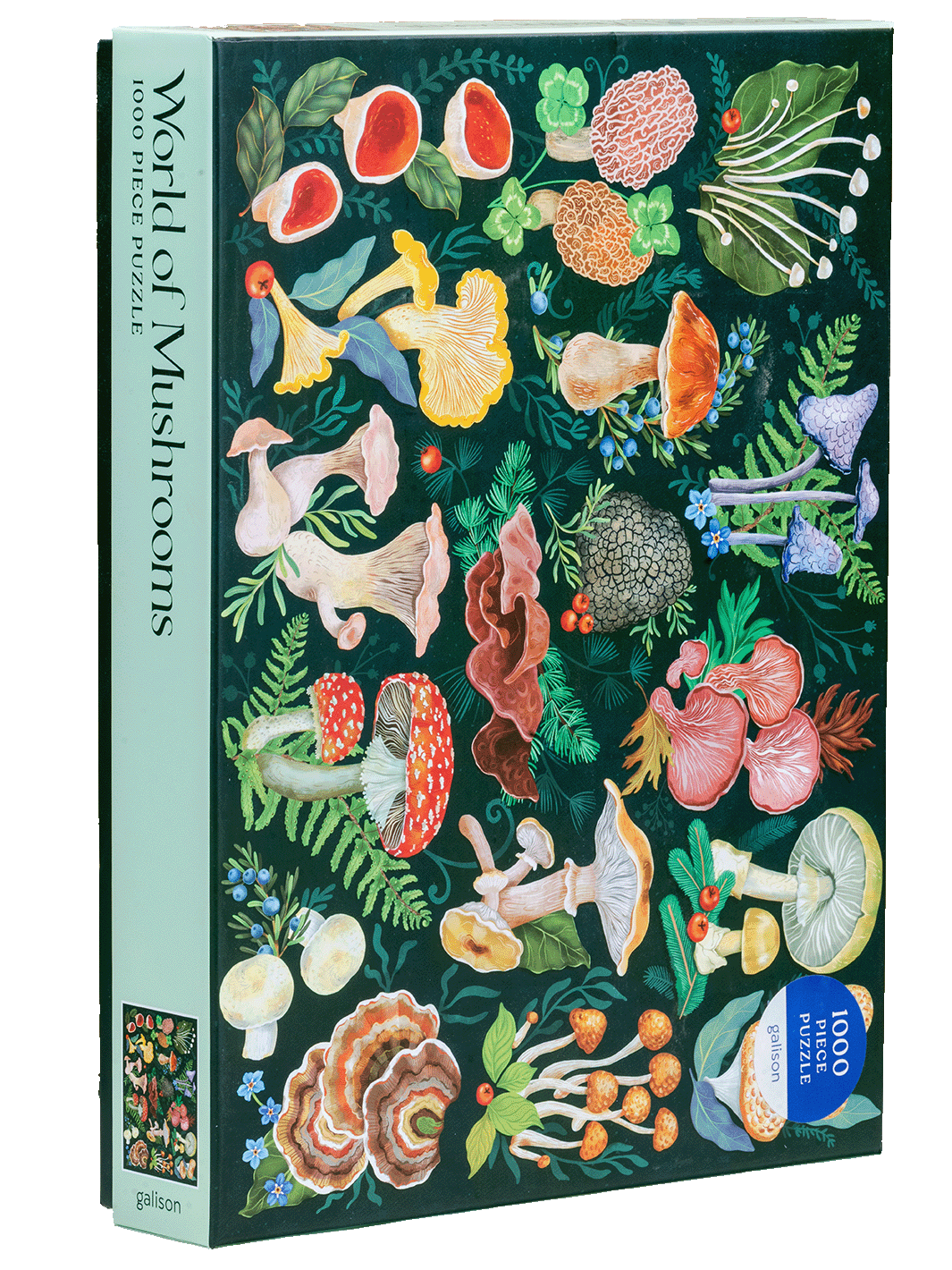 World of mushrooms 1000-bitars pussel Svamppussel Svamphuset