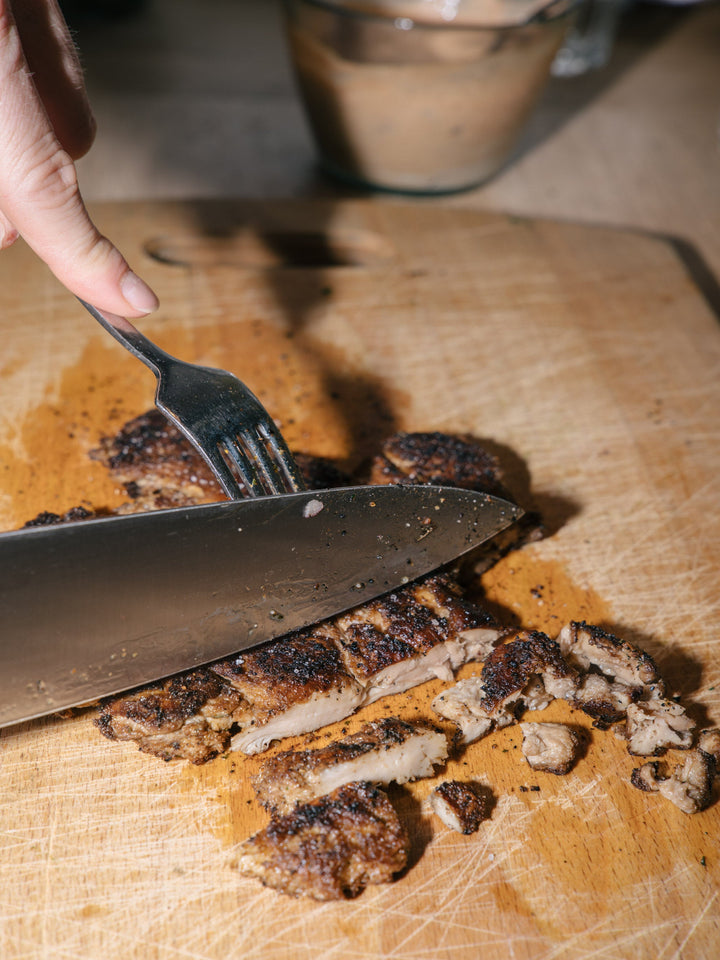 att steka lions mane kan få den att likna en köttbit, här har vi tillagat lions mane istället för kött i en tacos
